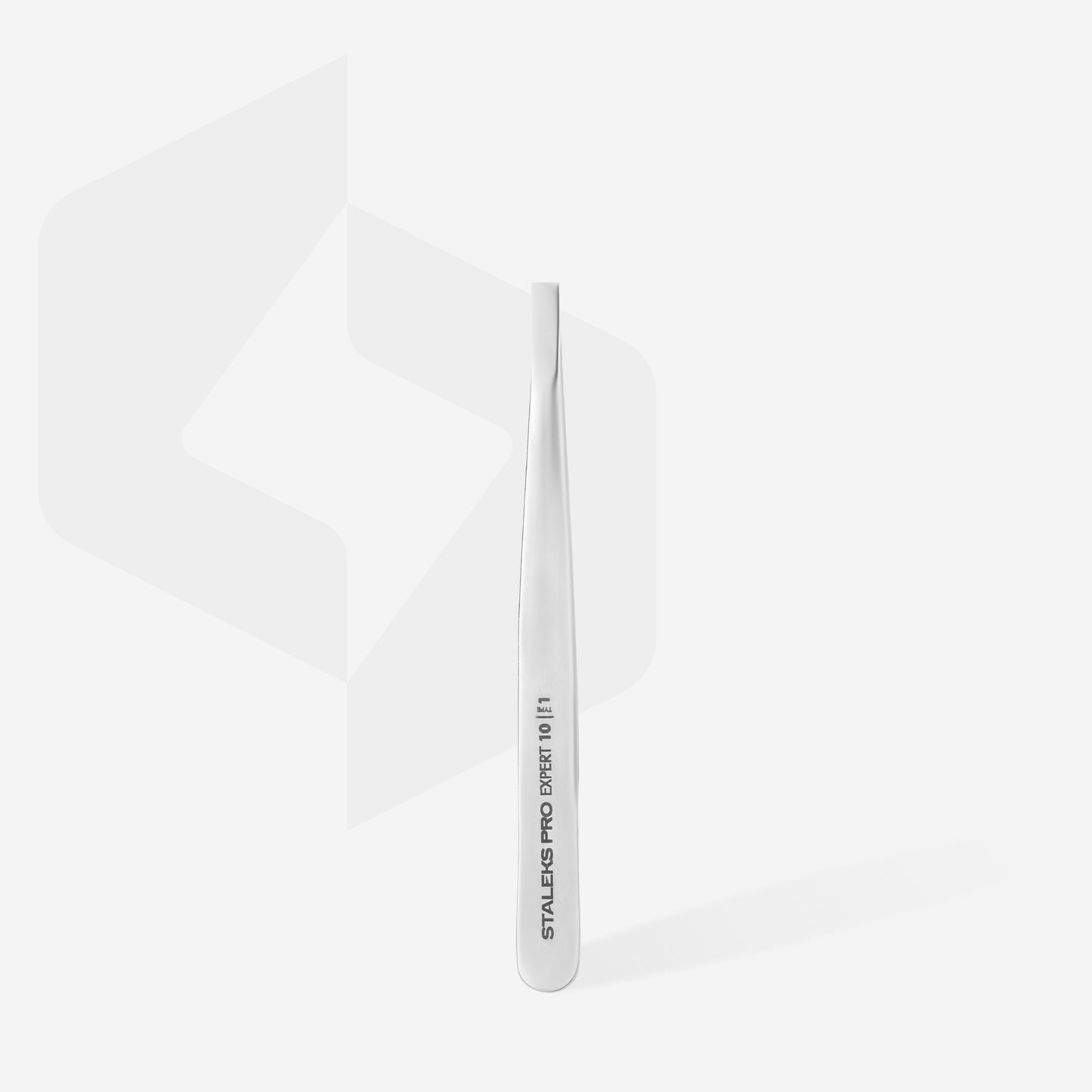 Eyebrow tweezers EXPERT 10 TYPE 1 (wide straight)