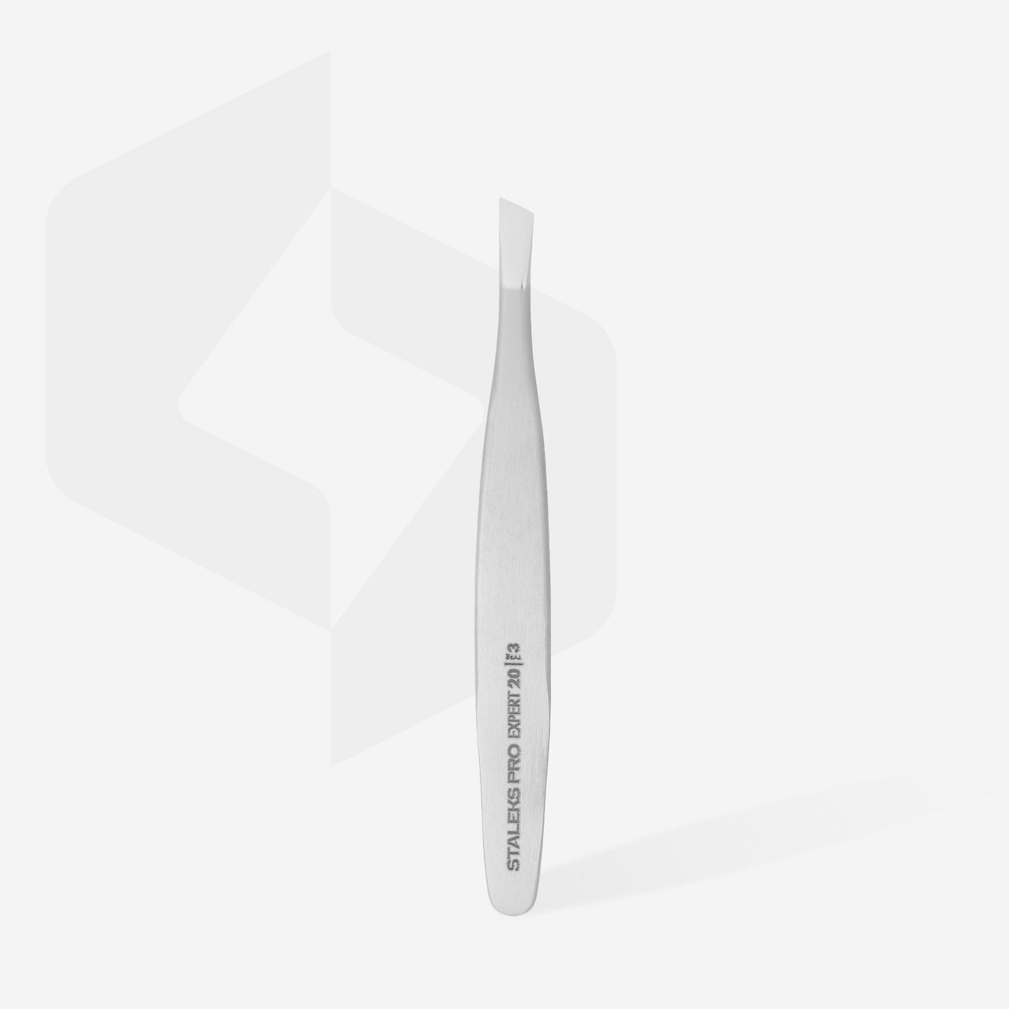 Eyebrow tweezers EXPERT 20 TYPE 3 (wide beveled)