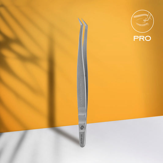 Professional eyelash tweezers EXPERT 40 TYPE 13 (L-shaped, 40′)